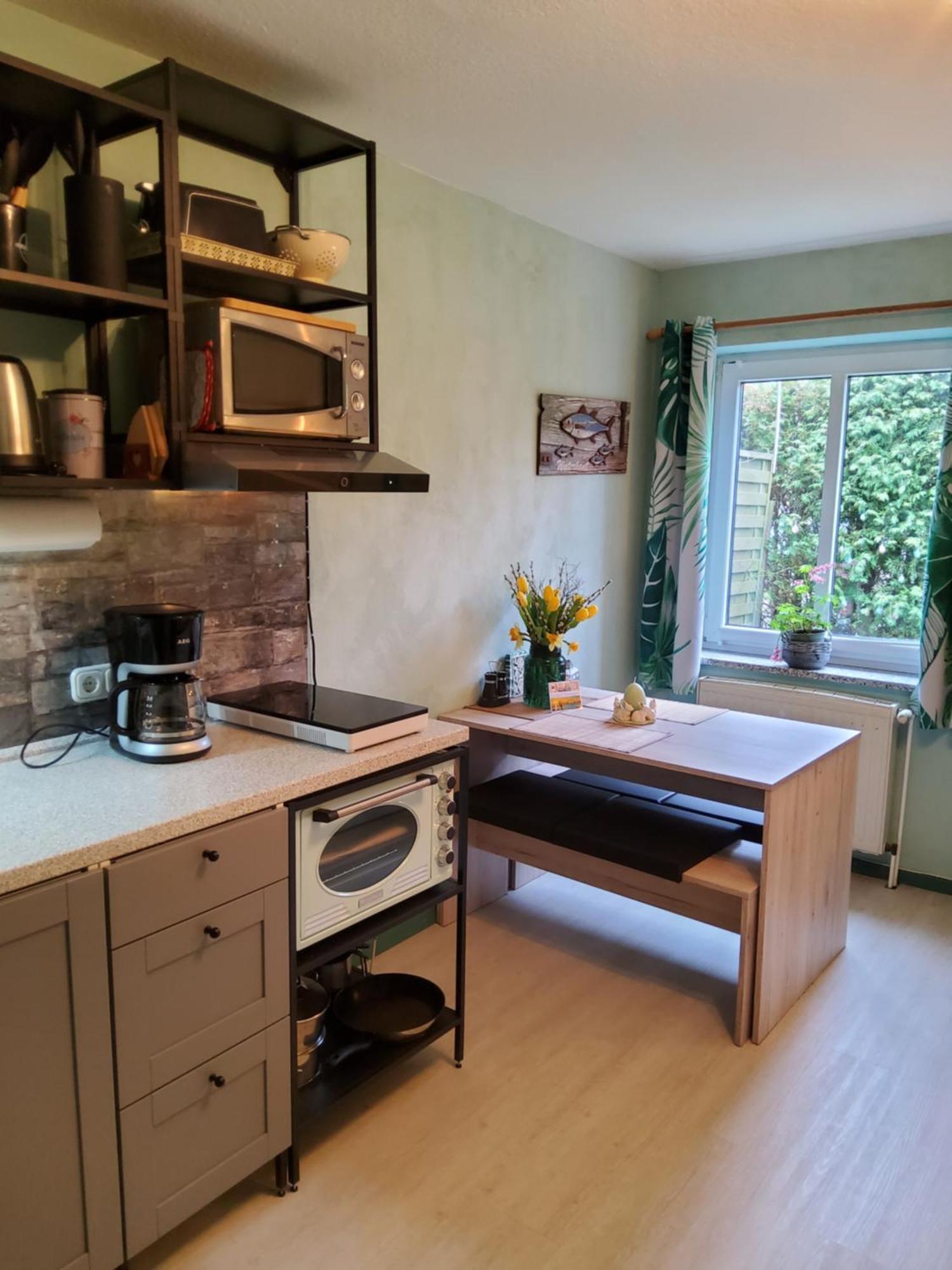 Studio-Apartment Mit Kleinem Gartenanteil Бург ауф Фехмарн Екстериор снимка