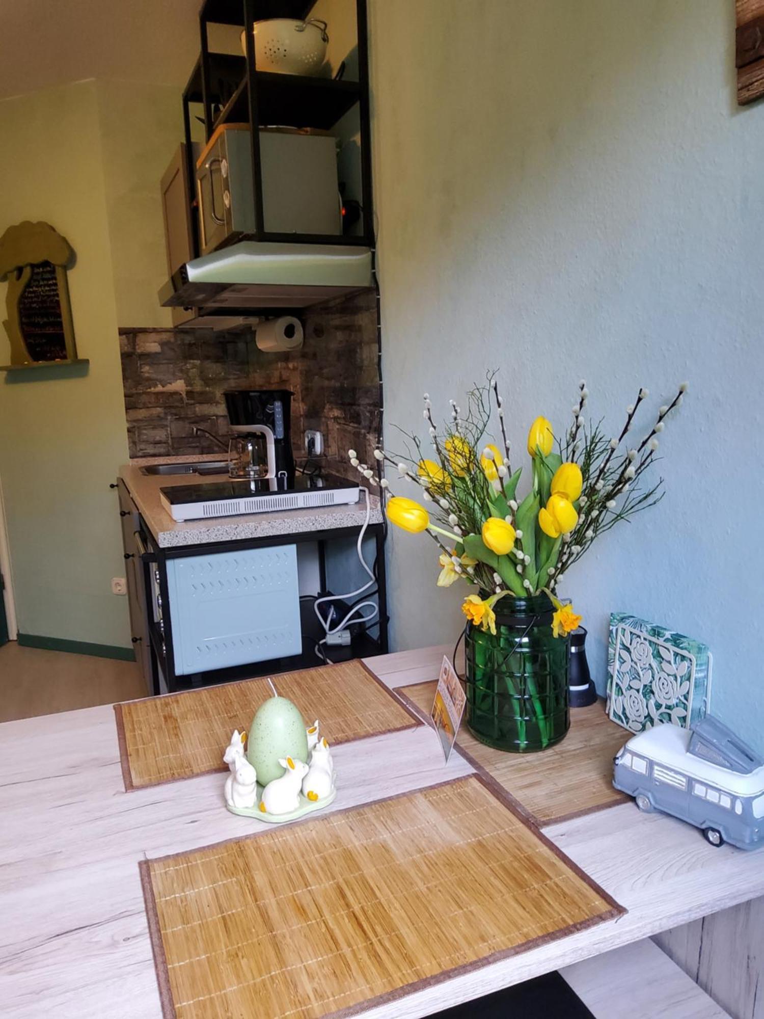 Studio-Apartment Mit Kleinem Gartenanteil Бург ауф Фехмарн Екстериор снимка